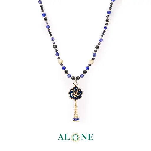 [P04170031025A] Elysia Necklace with Luna Grace Pendant 